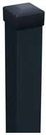 Ogrodzenia - Polargos Słupek  5 x 5 x 200 cm ocynkowany antracyt - miniaturka - grafika 1