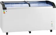 Szafy i witryny chłodnicze - Royal Catering Zamrażarka do lodów 445 l szklane drzwi RCFZ-248G - miniaturka - grafika 1