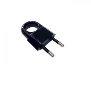 Pawbol SP.Z O.O. Wtyczka płaska z uchwytem 10A/250V IP44, czarna - Kostki, złączki, wtyczki - miniaturka - grafika 2