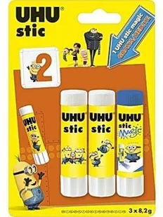 UHU Klej w sztyfcie 8,2g Stic Uh Minion Op2 Magi - Artykuły biurowe - miniaturka - grafika 2