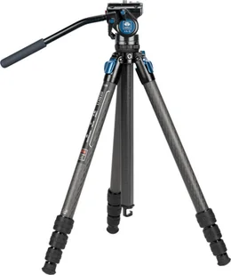 Sirui ST-124+VA-5 Carbon Tripod Video Kit - Statywy fotograficzne Sirui ST-124+VA-5 Carbon Tripod Video Kit - Statywy fotograficzne - miniaturka - grafika 1