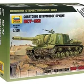 Modele do sklejania - Zvezda Soviet Self-Propelled Gun ISU-152 - miniaturka - grafika 1