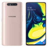 Telefony komórkowe - Samsung Galaxy A80 128GB Dual Sim Złoty - miniaturka - grafika 1