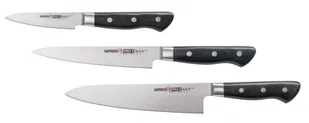 Samura Samura PRO-S zestaw 3 noży w drewnianym pudełku SP-0230 - Noże kuchenne - miniaturka - grafika 2