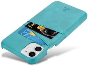 Crong Crong Neat Cover Etui iPhone 11 Pro z kieszeniami zielony) 10_15188 - Etui i futerały do telefonów - miniaturka - grafika 4