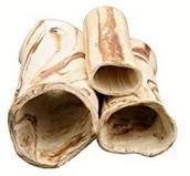 Dekoracje do akwarium - Aquanetta Lampy o płyt z ceramiki, akwaria, otwory na obu końcach, 22 x 17,5 x 14,1 cm, ciemny, jasny - miniaturka - grafika 1