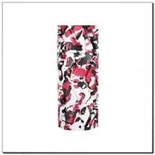 Akcesoria do masażu - HMS FS108 33CM RED-WHITE WAŁEK/ROLLER FITNESS 1AB-17-8-309 - miniaturka - grafika 1