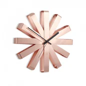 Zegary - Umbra Zegar ścienny Ribbon, miedziany, 30,5 cm - miniaturka - grafika 1