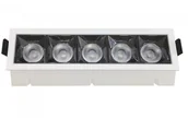 Oprawy, klosze i abażury - Downlight v-tac Oprawa V-TAC SAMSUNG CHIP 20W UGR19 CRI90+ 36st VT-2-21 5700K 1600lm - miniaturka - grafika 1