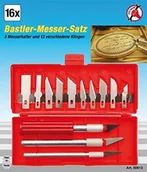 Klucze i nasadki - Kraftmann dla majsterkowiczów komplet noży 16-częściowy, 50613 - miniaturka - grafika 1