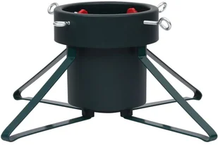 vidaXL Stojak pod choinkę, czarny, 46x46x19 cm vidaXL - Stojaki choinkowe - miniaturka - grafika 5