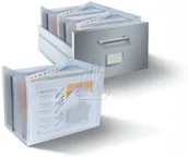 Artykuły biurowe - Pentel Kartoteka harmonijkowa 32 przegr. DCD4432 - miniaturka - grafika 1