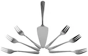 Zestawy sztućców - Odelo WYPRZEDAŻ! ZESTAW SZTUĆCÓW WIDELCZYKI DESEROWE I ŁOPATKA OD1373 SALEOD1373 - miniaturka - grafika 1