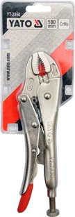 YATO szczypce zaciskowe MORSEA szczęki krótkie wklęsłe 180mm YT-2450 - Kombinerki i obcęgi YATO szczypce zaciskowe MORSEA szczęki krótkie wklęsłe 180mm YT-2450 - Kombinerki i obcęgi - miniaturka - grafika 2