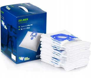 Zelmer 12x Worki Odkurzacza Odyssey Meteor 2 Elf 2 - Worki do odkurzaczy - miniaturka - grafika 14