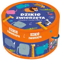 Wilga Grupa Wydawnicza Foksal puzzle Dzikie zwierzęta, Zestaw - Puzzle - miniaturka - grafika 2