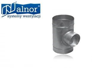Alnor Trójnik 90° 100x80mm TPC-100-080 - Złącza i kolanka wentylacyjne - miniaturka - grafika 2