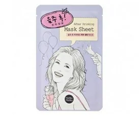 Holika After Mask Sheet maska do twarzy After Drinking 1szt - Maseczki do twarzy - miniaturka - grafika 3