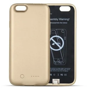 TelForceOne Battery Case Forever iPhone 6/6S 3000 mAh złota GSM022953 - Powerbanki - miniaturka - grafika 9