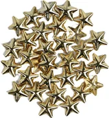 Ozdoby do paznokci - Semilac 760 Złote gwiazdki cyrkonie ozdoby op 50szt 5902751425345 - miniaturka - grafika 1
