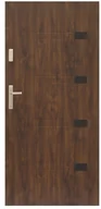 Drzwi zewnętrzne - Drzwi zewnętrzne Prado 90 prawe orzech D/T55/P/N/90P - miniaturka - grafika 1