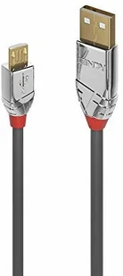 Lindy 36650 Kabel USB 2.0 A Micro-B Cromo Line 0,5m LY-36650 - Kable USB - miniaturka - grafika 3