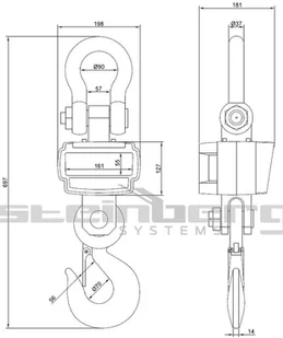 Steinberg Systems 456 45674874 Waga hakowa dwa piloty udźwig 10000 kg) 74874-uniw - Wagi specjalistyczne Steinberg Systems 456 45674874 Waga hakowa dwa piloty udźwig 10000 kg) 74874-uniw - Wagi specjalistyczne - miniaturka - grafika 2