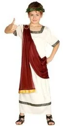 Guirca Guirca, Strój dla dzieci "Rzymianin - Cezar", rozmiar 7/0 lat - Stroje karnawałowe - miniaturka - grafika 2