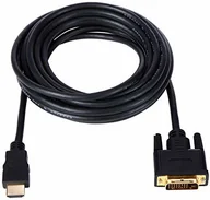 Kable - Signal Pro Pro PSG90345 HDMI A męski na DVI-D męski przewód ze złotymi złączami, 5 m PSG90345 - miniaturka - grafika 1