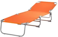 Leżaki ogrodowe - Leżanka Curacao pomarańczowa XYB-023OR - miniaturka - grafika 1