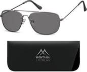 Okulary przeciwsłoneczne - Montana Eyewear suno ptic mp93 okulary przeciwsłoneczne w kolorze szarym, łącznie z Soft Kabura MP93-- - miniaturka - grafika 1