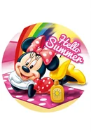 Okrycia kąpielowe dla dzieci - Minnie Ręcznik okrągły Myszka Minnie  3Y40L1 3Y40L1 SAM  One size - miniaturka - grafika 1