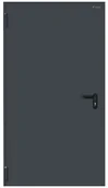 Drzwi zewnętrzne - Drzwi przeciwpożarowe EI60 antracytowe RAL 7016 80 lewe otwierane do wewnątrz - miniaturka - grafika 1