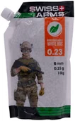 Amunicja i osprzęt ASG - CyberGun Kulki ASG biodegradowalne Swiss Arms Bio 0,23 g - 1 kg (KA-BB-22-WH) KA-BB-22-WH - miniaturka - grafika 1