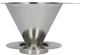 Akcesoria i części AGD - Hario metalowy Drip V60-02 z podstawką - miniaturka - grafika 1
