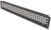 Kratki wentylacyjne - Parkanex STAHL wentylacyjna do mebli nierdzewna czarna 480x80 mm - miniaturka - grafika 1