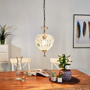 Orion Urocza, kryształowa lampa wisząca ANDARA śr. 25 cm - Lampy sufitowe - miniaturka - grafika 4