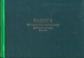 Druki akcydensowe - Firma krajewski Rejestr wydanych orzeczeń / medycyna pracy [Mz/Lp-29] Mz/Lp-29 - miniaturka - grafika 1