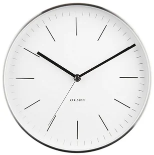 Karlsson 5732WH stylowy zegar ścienny, śr. 28 cm - Zegary - miniaturka - grafika 2