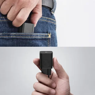 Baseus Ładowarka 20W + Kabel USB Typ-C/Lightning - Ładowarki do telefonów - miniaturka - grafika 9