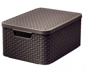 Curver Koszyk Style z pokrywą 618006_CURVER - Pudła i pojemniki do przechowywania - miniaturka - grafika 2