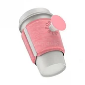 Uchwyty samochodowe do telefonów - Popsockets s uchwyt na kubek Macaron Pink Melange - miniaturka - grafika 1