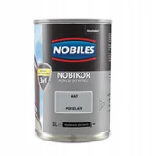 Farby zewnętrzne - Nobiles Nobikor 1L Popielaty unikor podkład minia farba an - miniaturka - grafika 1