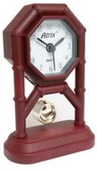Zegary - Atrix Mini zegar z wahadłem brązowy #AK42 AK42BRN - miniaturka - grafika 1