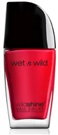 Lakiery do paznokci - Wet n Wild Wet n Wild Wild Shine Nail Color lakier do paznokci 476 Red Red 12ml - miniaturka - grafika 1