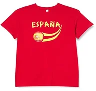 Koszulki sportowe męskie - Supportershop Supportershop Dzieci Hiszpania Fan T-Shirt czerwony 6 lat 5060360365763 - miniaturka - grafika 1