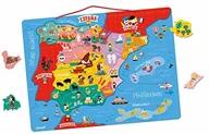 Układanki dla dzieci - Janod J05478 magnetyczna Hiszpania mapa 50 sztuk (drewno), wielokolorowa - miniaturka - grafika 1