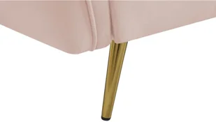 Beliani Sofa welurowa różowa FREDERICA - Sofy i kanapy Beliani Sofa welurowa różowa FREDERICA - Sofy i kanapy - miniaturka - grafika 7