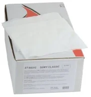 Ściereczki, gąbki, czyściki - SemyTop semy Top specjalna ściereczka do czyszczenia w pudełku dozującym, białe, 32 x 38 cm, ręczniki 100 za pomocą Box, 1er Pack (1 X 1 sztuki) ST-88202 - miniaturka - grafika 1