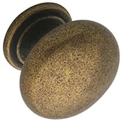 Meble modułowe i akcesoria - SIRO Uchwyt  Omaha, średnica 33 MM, głębokość 27 MM, mosiądz, oksydowana,, 1533  33zn10 - miniaturka - grafika 1